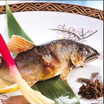 鮎の塩焼き